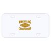 Personalized 3 X 6 Heavy Duty Acrylic / Plastic License Plate Thumbnail