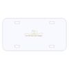 Personalized 3 X 6 Heavy Duty Acrylic / Plastic License Plate Thumbnail