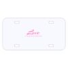 Personalized 3 X 6 Heavy Duty Acrylic / Plastic License Plate Thumbnail