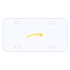 Personalized 3 X 6 Heavy Duty Acrylic / Plastic License Plate Thumbnail