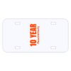 Personalized 3 X 6 Heavy Duty Acrylic / Plastic License Plate Thumbnail