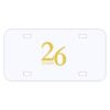 Personalized 3 X 6 Heavy Duty Acrylic / Plastic License Plate Thumbnail