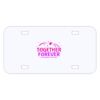 Personalized 3 X 6 Heavy Duty Acrylic / Plastic License Plate Thumbnail