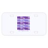 Personalized 3 X 6 Heavy Duty Acrylic / Plastic License Plate Thumbnail
