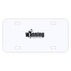 Personalized 3 X 6 Heavy Duty Acrylic / Plastic License Plate Thumbnail
