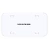 Personalized 3 X 6 Heavy Duty Acrylic / Plastic License Plate Thumbnail