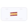 Personalized 3 X 6 Heavy Duty Acrylic / Plastic License Plate Thumbnail