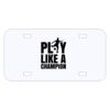 Personalized 3 X 6 Heavy Duty Acrylic / Plastic License Plate Thumbnail