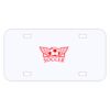 Personalized 3 X 6 Heavy Duty Acrylic / Plastic License Plate Thumbnail