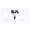 Personalized 3 X 6 Heavy Duty Acrylic / Plastic License Plate Thumbnail