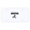 Personalized 3 X 6 Heavy Duty Acrylic / Plastic License Plate Thumbnail