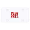 Personalized 3 X 6 Heavy Duty Acrylic / Plastic License Plate Thumbnail