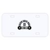 Personalized 3 X 6 Heavy Duty Acrylic / Plastic License Plate Thumbnail