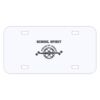 Personalized 3 X 6 Heavy Duty Acrylic / Plastic License Plate Thumbnail