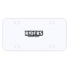 Personalized 3 X 6 Heavy Duty Acrylic / Plastic License Plate Thumbnail