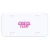 Personalized 3 X 6 Heavy Duty Acrylic / Plastic License Plate Thumbnail