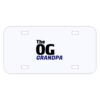 Personalized 3 X 6 Heavy Duty Acrylic / Plastic License Plate Thumbnail