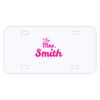 Personalized 3 X 6 Heavy Duty Acrylic / Plastic License Plate Thumbnail