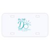 Personalized 3 X 6 Heavy Duty Acrylic / Plastic License Plate Thumbnail