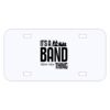 Personalized 3 X 6 Heavy Duty Acrylic / Plastic License Plate Thumbnail
