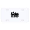 Personalized 3 X 6 Heavy Duty Acrylic / Plastic License Plate Thumbnail