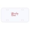 Personalized 3 X 6 Heavy Duty Acrylic / Plastic License Plate Thumbnail