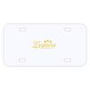 Personalized 3 X 6 Heavy Duty Acrylic / Plastic License Plate Thumbnail