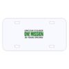Personalized 3 X 6 Heavy Duty Acrylic / Plastic License Plate Thumbnail