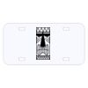 Personalized 3 X 6 Heavy Duty Acrylic / Plastic License Plate Thumbnail