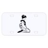 Personalized 3 X 6 Heavy Duty Acrylic / Plastic License Plate Thumbnail