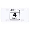 Personalized 3 X 6 Heavy Duty Acrylic / Plastic License Plate Thumbnail