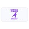 Personalized 3 X 6 Heavy Duty Acrylic / Plastic License Plate Thumbnail