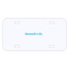 Personalized 3 X 6 Heavy Duty Acrylic / Plastic License Plate Thumbnail