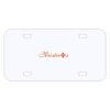 Personalized 3 X 6 Heavy Duty Acrylic / Plastic License Plate Thumbnail