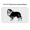 4 X 7 Aluminum License Plate  Thumbnail
