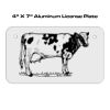 4 X 7 Aluminum License Plate  Thumbnail