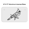 4 X 7 Aluminum License Plate  Thumbnail