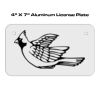 4 X 7 Aluminum License Plate  Thumbnail