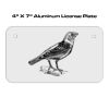 4 X 7 Aluminum License Plate  Thumbnail