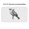 4 X 7 Aluminum License Plate  Thumbnail