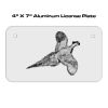 4 X 7 Aluminum License Plate  Thumbnail