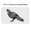 4 X 7 Aluminum License Plate  Thumbnail