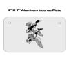 4 X 7 Aluminum License Plate  Thumbnail