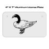 4 X 7 Aluminum License Plate  Thumbnail