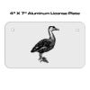 4 X 7 Aluminum License Plate  Thumbnail