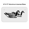 4 X 7 Aluminum License Plate  Thumbnail