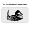 4 X 7 Aluminum License Plate  Thumbnail
