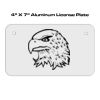 4 X 7 Aluminum License Plate  Thumbnail