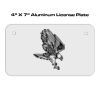4 X 7 Aluminum License Plate  Thumbnail