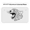 4 X 7 Aluminum License Plate  Thumbnail